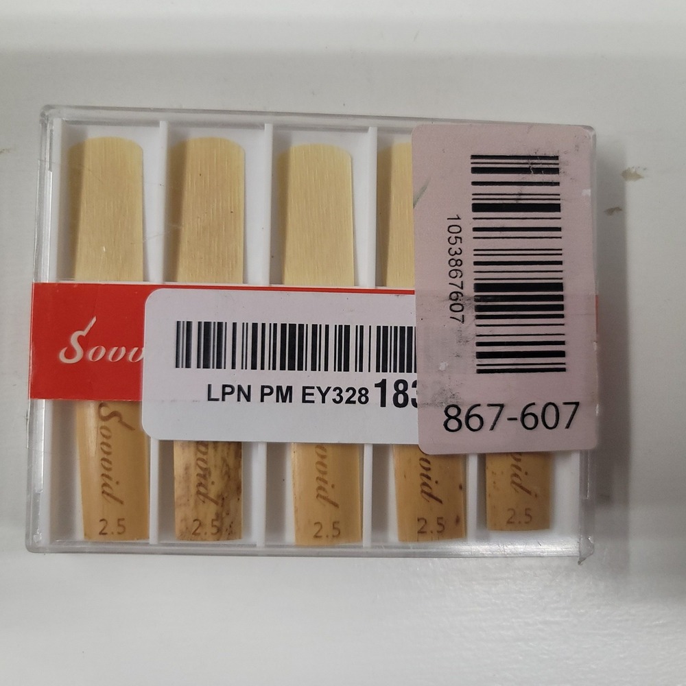 Sovid 10 Pack Bb Clarinet Reeds Beginner‎ Player Strength 2.5